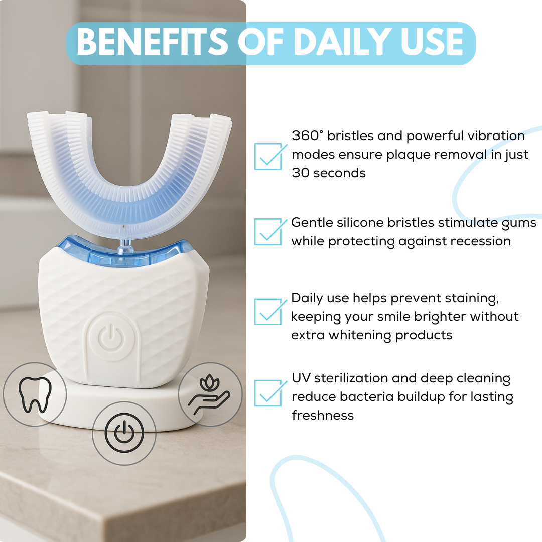 Glow Bite Auto-Clean Toothbrush
